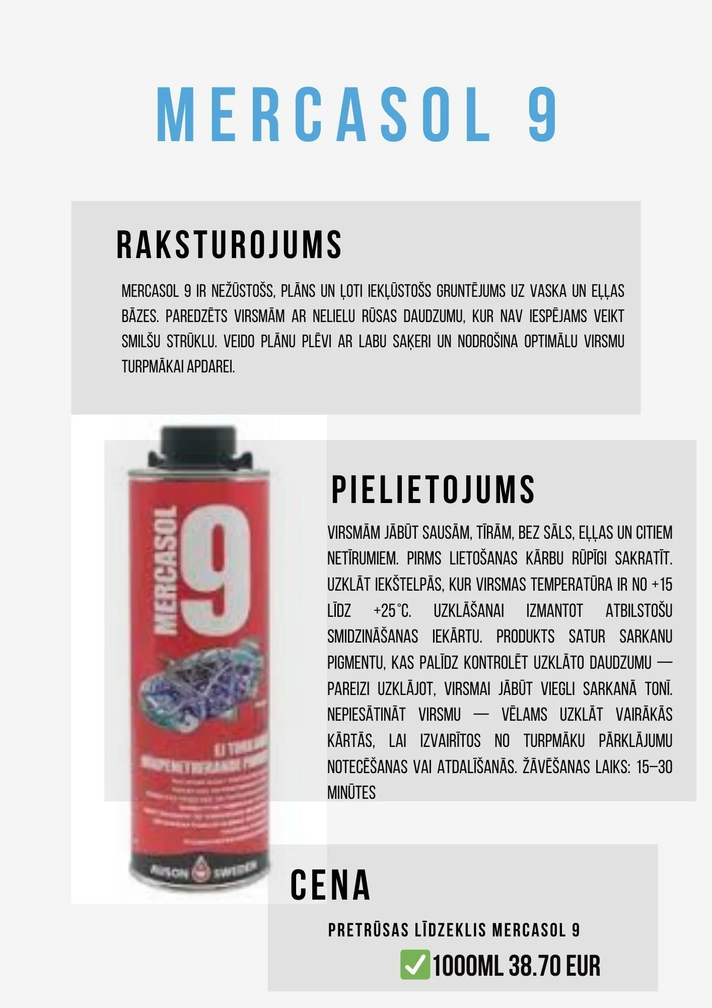 MERCASOL 9